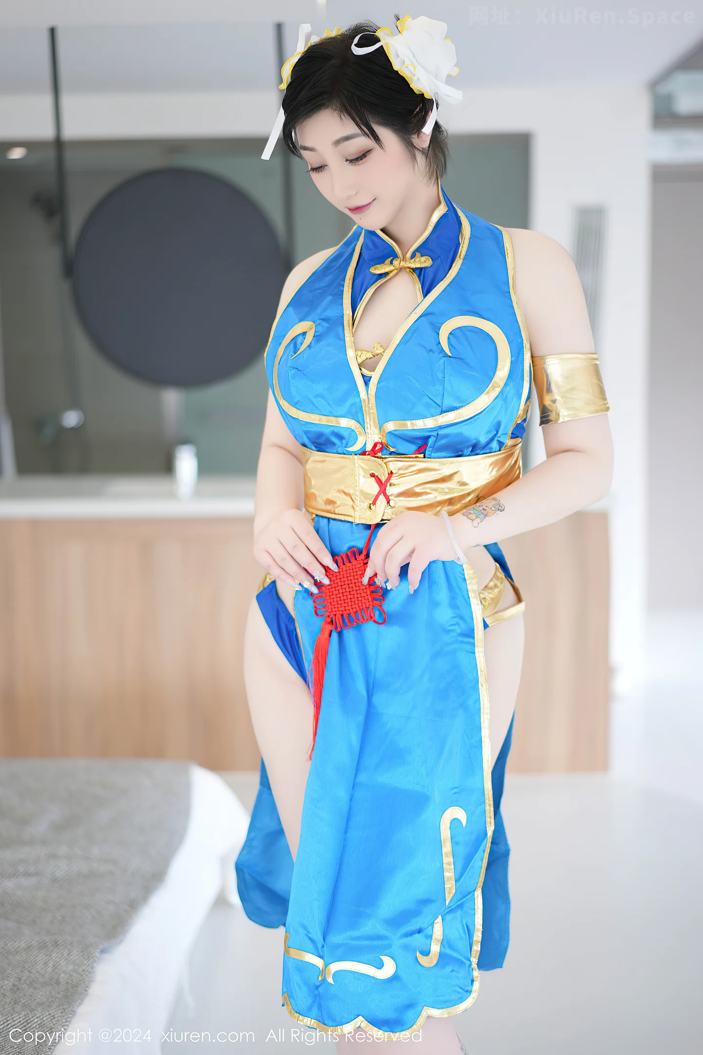 图片[5]-[XiuRen秀人网]VOL.8886 女神妲己 Toxic性感蓝色造型服饰露蓝色内衣秀丰满身材诱惑写真73P-秀人网官方网站